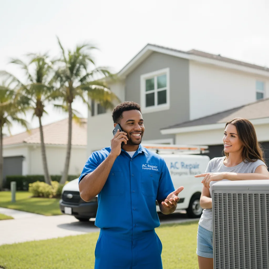 AC Repair Pompano Beach customer support in Haltom City